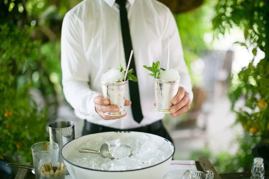 Wedding Bar Mint Juleps | Lisa Dupar Catering | Wedding & Event Catering in Seattle