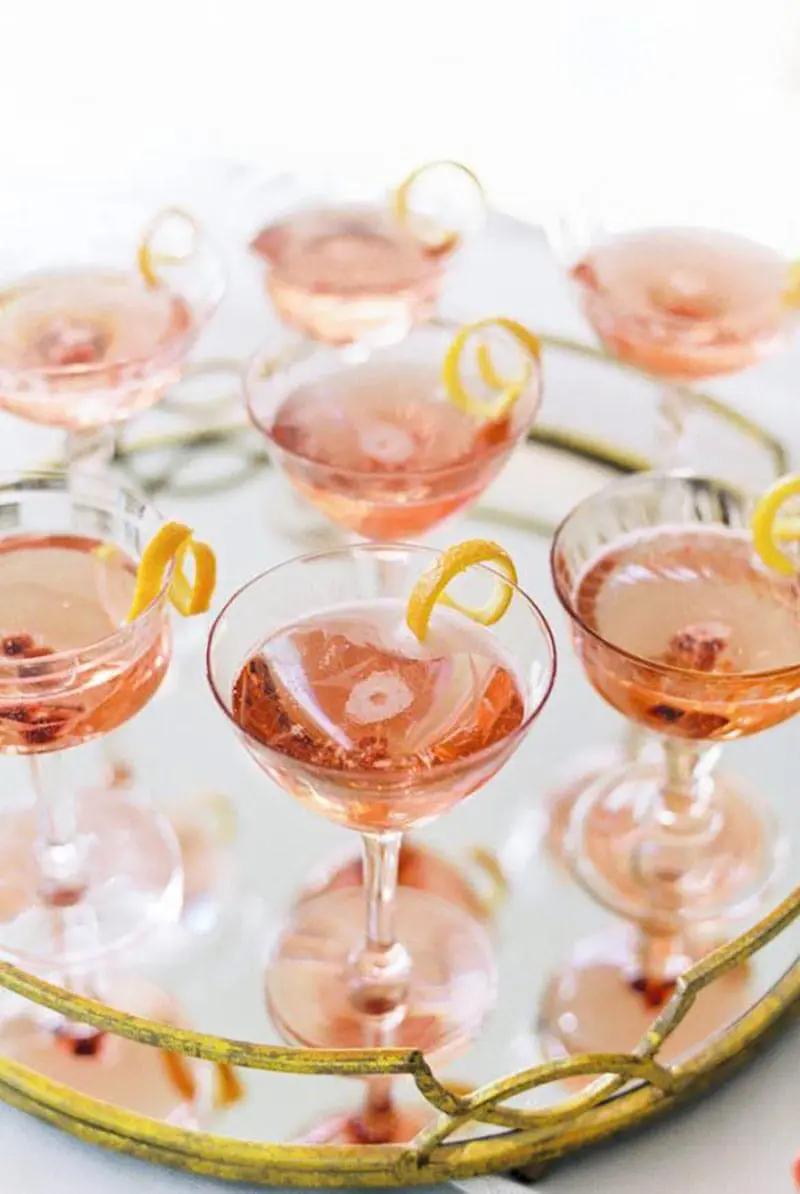 Wedding Bar Aperol Spritz | Lisa Dupar Catering | Wedding & Event Catering in Seattle